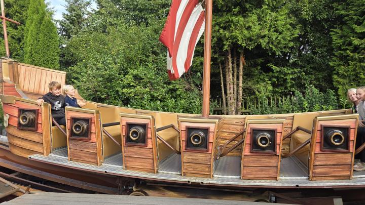 Spejdere i forlystelse